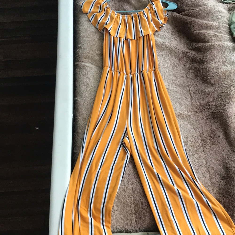 Yellow romper